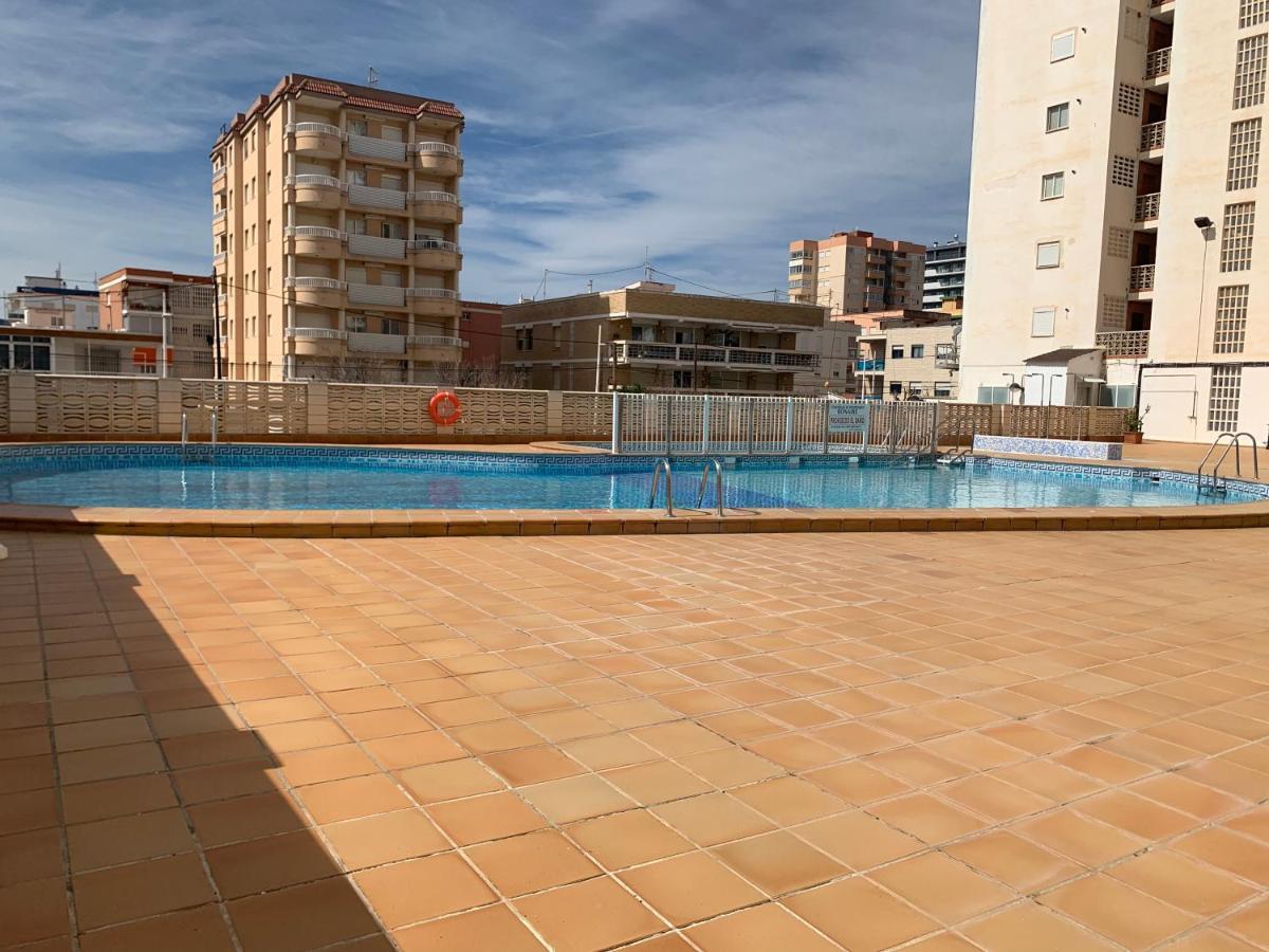 Apartamento Bonaire-primera linea playa Playa de Gandía Exterior foto