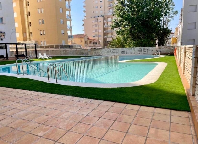 Apartamento Bonaire-primera linea playa Playa de Gandía Exterior foto
